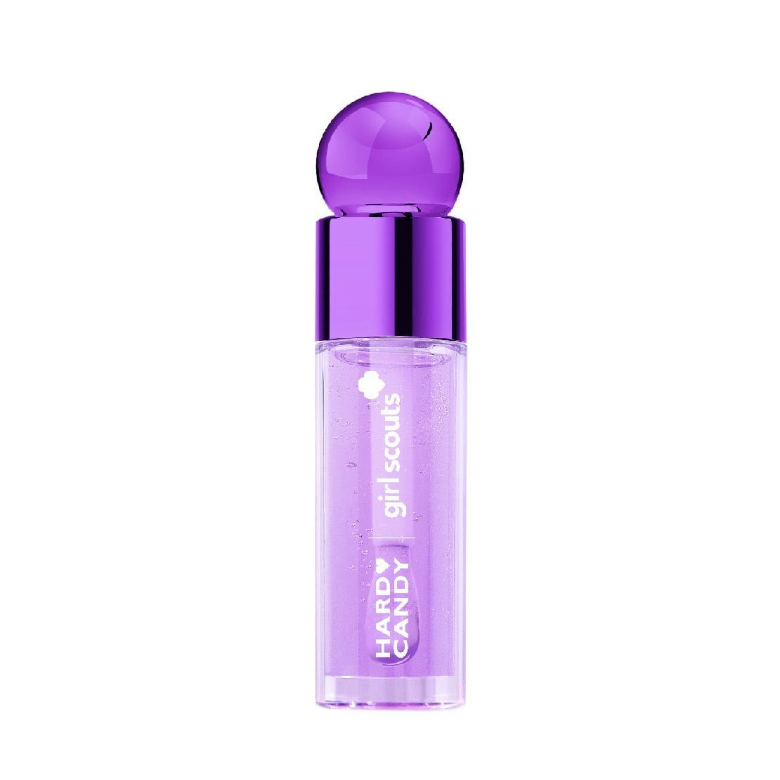 Hard Candy Girl Scouts Hydrating Glossy Lip Oil with Apricot Oil, Jojoba & Vitamin E, Limited Edition Coconut Caramel Flavor
