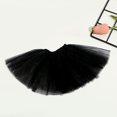 thumbnail image 3 of Falda Hinchada Sunnimix Informal para mujer Debajo del Vestido Pettiskirt negro, 3 of 5