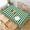 Dark Forest Green and White, variant on Rectangle Table Cloths, Classic Modern Cute Chic Red and Pink Striped Oblong Tablecloth Washable Table Cover for Kitchen Dinning Party Tabletop Modern Decoration 60 x 84inch