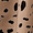 Khaki, variant on Women Smocked Midi Dress Long Sleeve Tiered Leopard Print Crew Neck High Waist Casual Fall Dresses