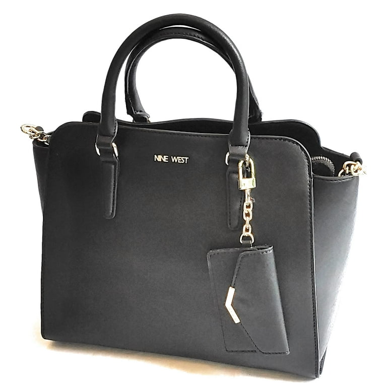 NINE WEST Ladies Duval Designer Black Crossbody Handbag NINE WEST Ladies Duval Designer Black Crossbody Handbag