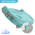 thumbnail image 3 of Silla Periquera de Bebe Baby Gaon Portátil Plegable con Charola Azul, 3 of 6