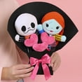thumbnail image 2 of THE NIGHTMARE BEFORE CHRISTMAS MEDIUM VALENTINE BOUQUET MEDIUM PLUSH, 2 of 6