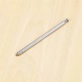 thumbnail image 4 of 3X RC Model Car 5 Silver 5 Section 3 mm External Threaded Expansion Antenna, 4 of 5