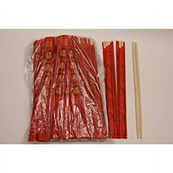 NineChef Bundle - Disposable Bamboo Chopsticks 200 Sets   1 NineChef Brand Long Handle Spoon