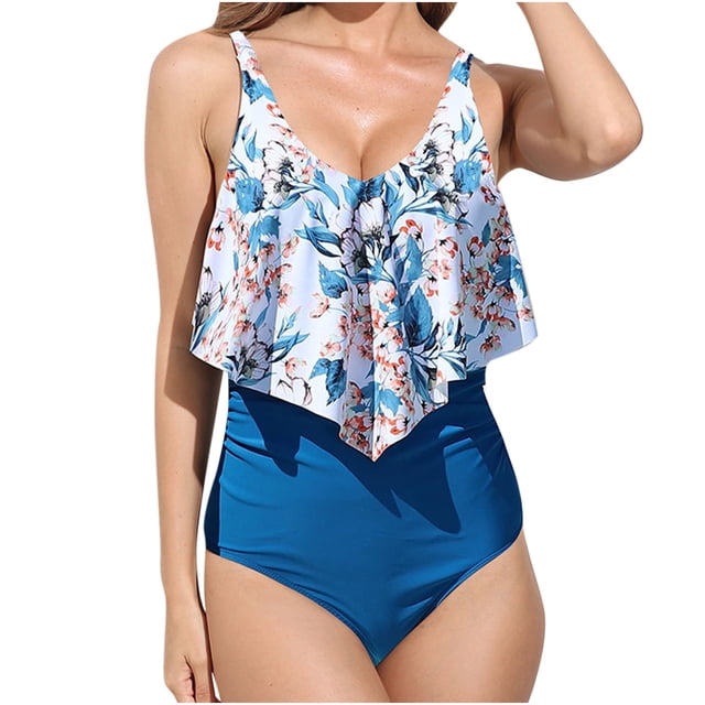 Bikini de moda para mujer con almohadilla en el pecho sin soporte de acero Correa sexy Traje de baño dividido Playa Conjunto de dos piezas Fridja nalpqowj53184