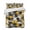 Yellow, variant on Quilts Full Size Bedding Set, Pink Grey Abstract Lightweight Quilted Comforter, Modern Geometric Ombre Artwork Soft Reversible Bedspread Coverlet with Pillow Covers for All Season, 78" x 90"