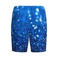 thumbnail image 7 of Daiia A Blue Glitter Mens Woven Stretch Pajama Short,Short Pajama Pants-4X-Large, 7 of 7