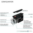 thumbnail image 3 of 6V 12AH F2 Battery Replacement for GS Portalac PE6V12F1 - 6 Pack, 3 of 6