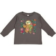 thumbnail image 3 of Inktastic Sloth Cute for Girls Girls Long Sleeve Toddler T-Shirt, 3 of 5