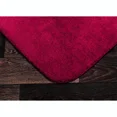 thumbnail image 3 of Gorgeous Home Linen 3pc Bathroom Soft Rug Set Large Rug , Contour Mat, and Toilet Lid Cover Rubber Backing Solid Color Burgundy #6, 3 of 6