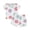 White#birthday gifts#22, variant on oelaio Girls Summer Outfits Cute Flower Printed 2 Piece Clothes Short Sleeve T-Shirts and Elastic Waist Shorts Kids Casual Lounge Pajama Sets White 2 Years
