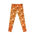 thumbnail image 7 of COEQINE Halloween Ghost Bat Spider Web Orange Girls's Sport Legging Casual Buttery Soft Athletic Pants Stretchy High Waist Pants, for 4-5 Years Kids Girls, 7 of 7