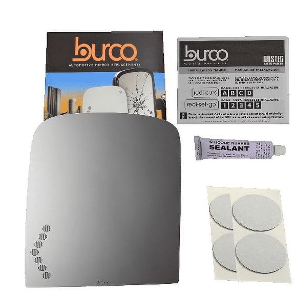 Fits 03-14 / GM Trucks Left Upper Tow Mirror Glass Lens w/Signal DirectFits Over