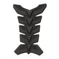 thumbnail image 2 of 3D Rubber Motorcycle Gas Fuel Tank Protector Pad Stickers Tank pad Decals Decals Universal Black, 2 of 7
