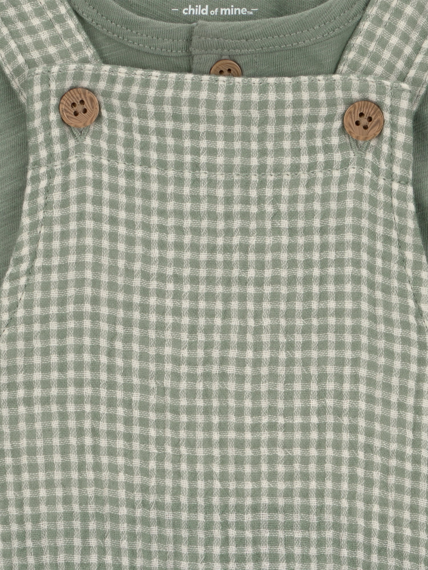 Carter's Child of Mine Baby Boy Overalls Set, 2-Piece, Sizes 0/3-24 Months