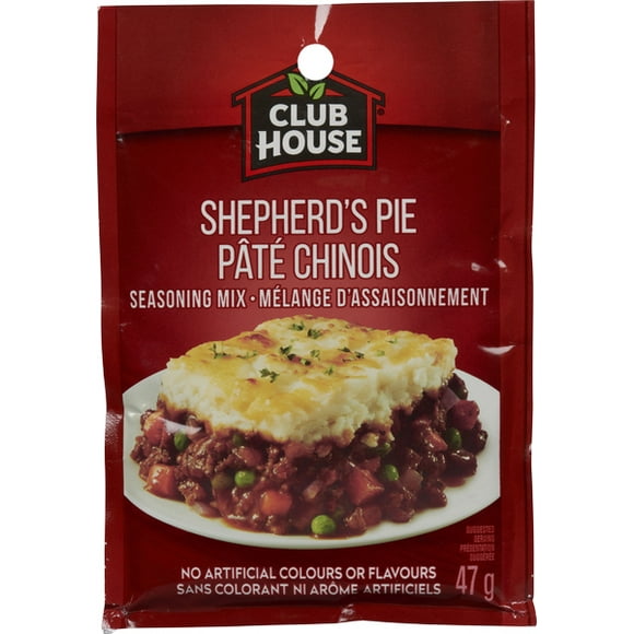Club House, Dry Sauce/Seasoning/Marinade Mix, Shepherd's Pie, 47g