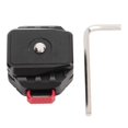 thumbnail image 1 of V Lock Quick Release Plate Aluminum Alloy V Mount Quick Release Base for DSLR Camera Tripod, 1 of 4