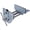 Gray, variant on Dual Speed Stainless Steel Sausage Stuffer 7LB Vertical Meat Filler with 4 Tubes for Commercial Kitchen