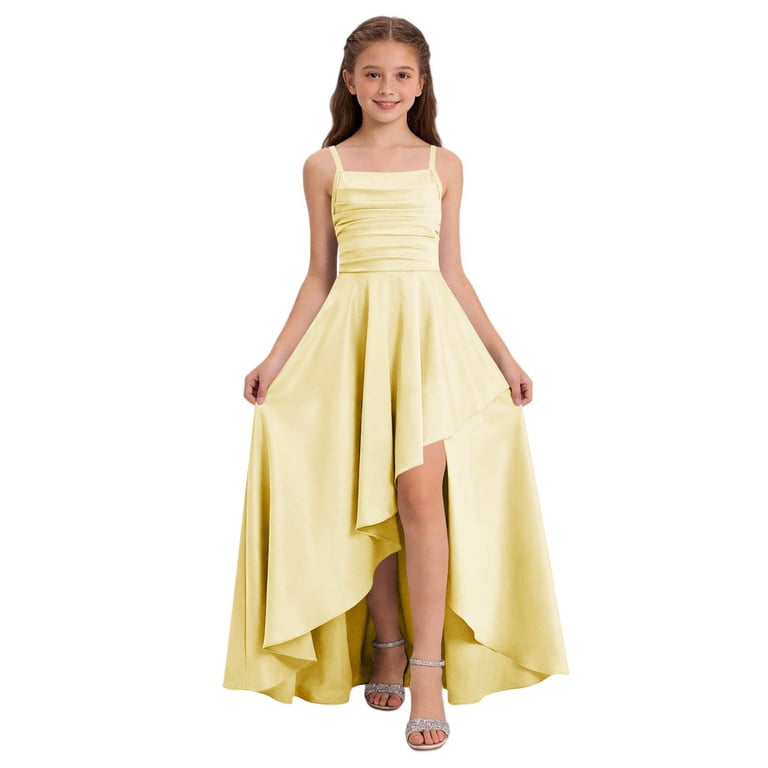 gold sequin junior bridesmaid dress Mori Lee 13212 Jewel Neck Sequin Junior Bridesmaid Dress