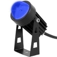 thumbnail image 4 of DEBGFS Projecteurs LED 5W IP65 Étanche Faisceau Étroit Lampe Murale Extérieure Réglable à 180 Degrés Longue Distance Irradiati, Bleu, 4 of 5