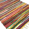 thumbnail image 3 of Oussum Braided Cotton Jute Area Rug Hand Woven Chindi Rugs Living Room Decor Area Runner Online, 3 of 4