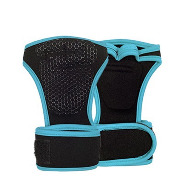 Guantes de entrenamiento de levantamiento de pesas ventilados: entrenamiento de gimnasio, entrenamiento cruzado, soporte de mano Ormromra CPB-DE-SSW350-4