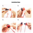 thumbnail image 3 of Anti-lost Strap Suitable For Jbltune 115tws Soft Silicone Headset Hanging Neck Rope Sweatproof Waterproof Sport Earphone, 3 of 5