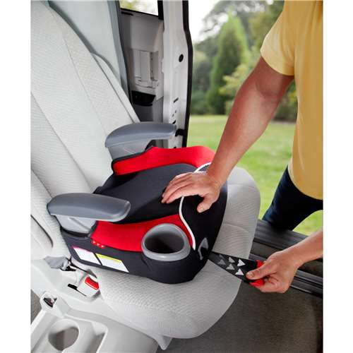 car booster seat with cup holder