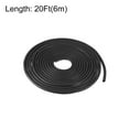 thumbnail image 3 of REGALWOVEN Foam Rubber Weather Seal Strip for DIY Gasket, EPDM Rubber, Flexible 5mmx6m, 3 of 6