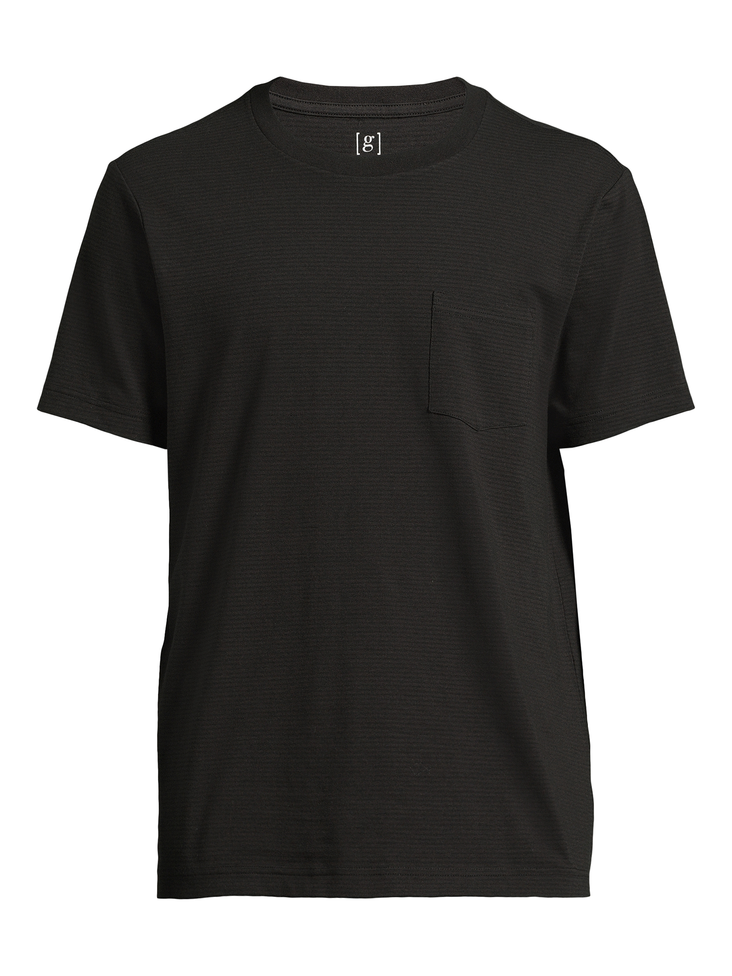 George Men's & Big Men's Short Sleeve Crewneck Fashion Tee with Pocket, Sizes XS-3XL