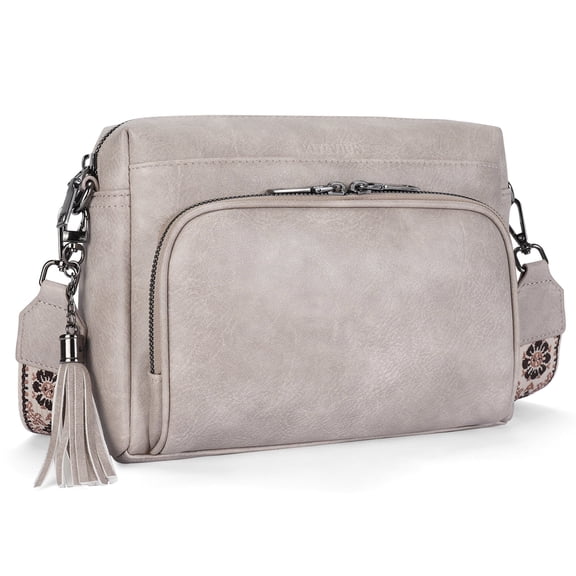 YOVIEE Stylish Crossbody Bag for Women, Ladies Adjustable Strap Shoulder Bags Messenger Bag For College Work Travel