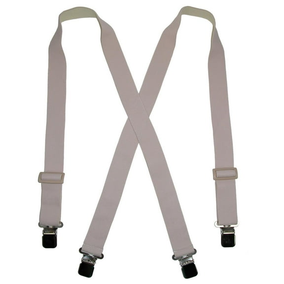 CTM Elastic Clip-End Undergarment Suspenders (Men)