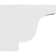 thumbnail image 3 of Ekena Millwork 5"W x 10"H X 12"L Standard Newport Architectural Grade PVC Rafter Tail, 3 of 4
