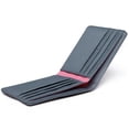 thumbnail image 5 of KAUKKO Men's RFID Blocking Bi-Fold Wallet GRAY, 5 of 5