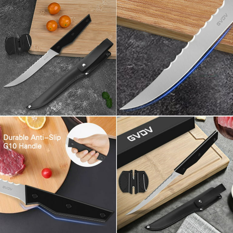 Boning Knife Executive, 6 Inch | Dark Pakkawood Handle