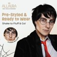 thumbnail image 3 of Set de gafas cortas Wig ALLAURA Harry Potter con forma de mago, color negro, 3 of 8