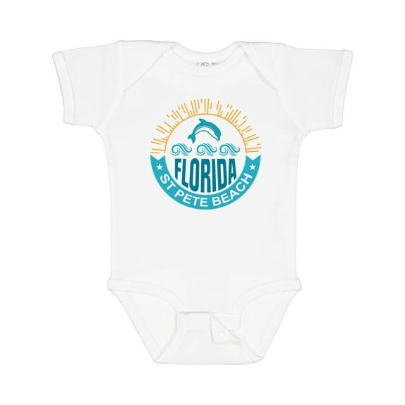 Inktastic St Pete Beach Florida Trip Boys or Girls Baby Bodysuit