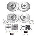 thumbnail image 2 of PowerStop Front and Rear Z36 Truck & Tow Carbon-Fiber Ceramic Brake Pad and Drilled and Slotted Rotor Kit Fits: LAND ROVER Select Models K8905-36, 2 of 7