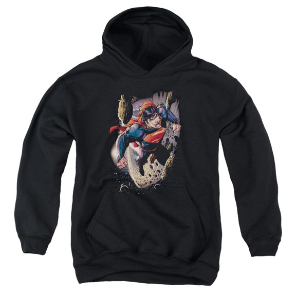Superman - Orbit - Youth Hooded Sweatshirt - Medium
