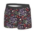 thumbnail image 5 of Goofa Snakes And Snake Fruit Printed Men's Boxer Briefs Underwear, Moisture-Wicking Underwear, Trunk,Soft and Breathable Cotton Underwear-X-Large, 5 of 9