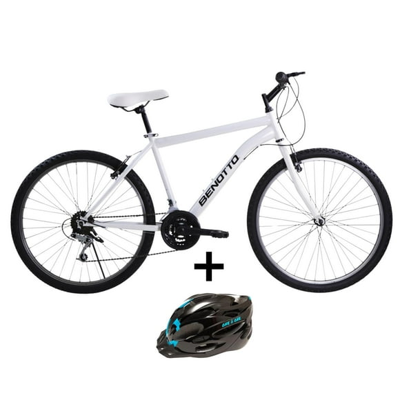 Combo Bicicleta Benotto PMO R26 Hombre 1V con Casco Talla M