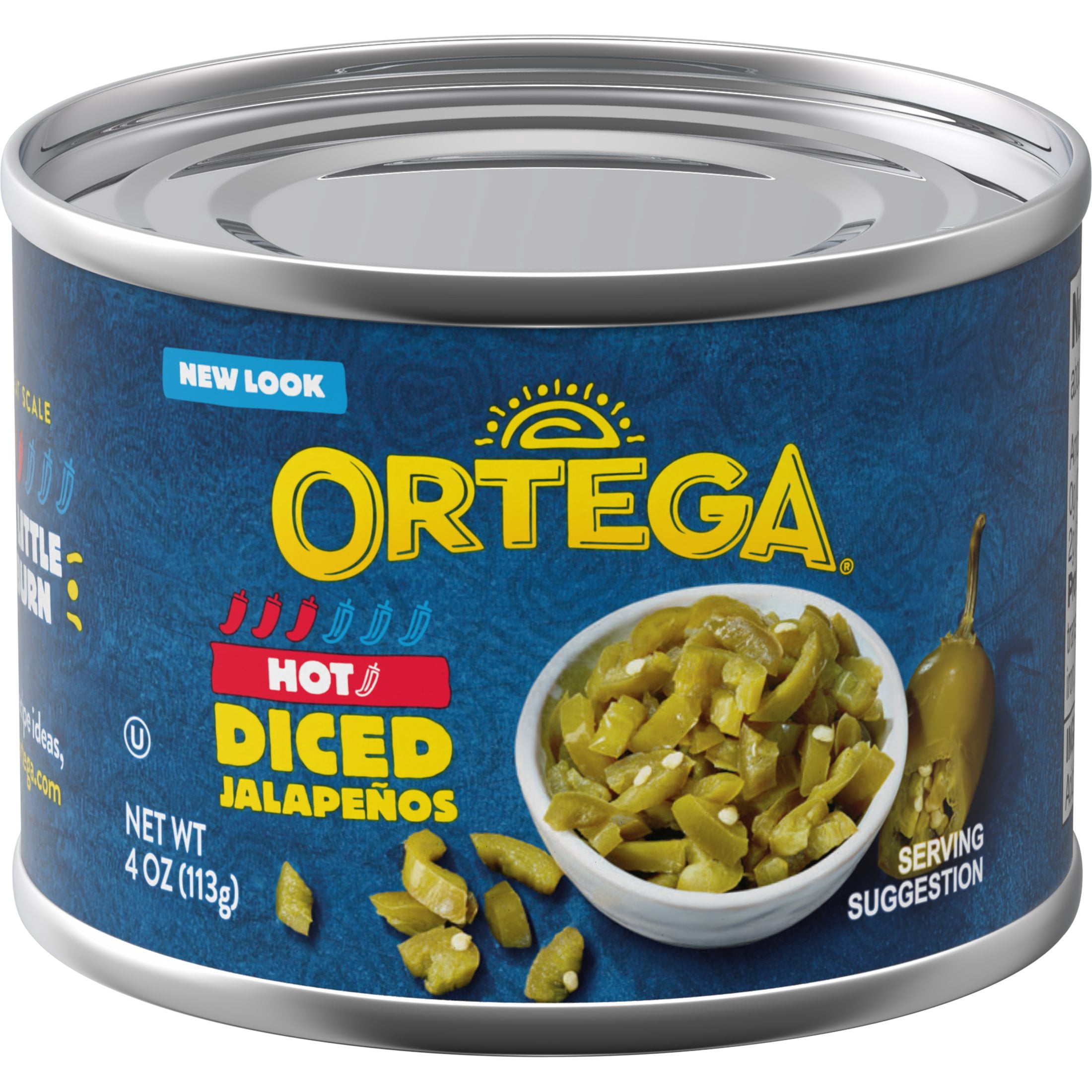 Ortega Roasted Mild Diced Green Chiles, Kosher, 4 oz - Walmart.com