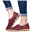 thumbnail image 6 of Huesdet Womens Loafers Shoes Fashion Low Heel Slip On Shoes Comfortable Driving Flats(,7.5), 6 of 7