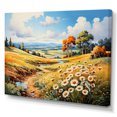 thumbnail image 2 of Designart "Meadow Sunflower Euphony" Meadow Canvas Art Print, 2 of 5