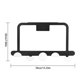 thumbnail image 4 of Yuarrent Gancho detrás de la puerta Percha para ropa Puerta del dormitorio sin costuras Gancho para ropa Colgador de pared Estante de almacenamiento Almacenamiento y organización del hogar Negro Yuarrent HA024884-02, 4 of 6