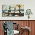 thumbnail image 2 of London Landscape Painting Abstract Wall Art Tower Bridge Wall Decor Framed Canvas Wall Art For Home Decoration, 2 of 7