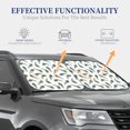 thumbnail image 4 of Vsdgher Colorful Grass Print Car Windshield Sun Shade, Reflective Sunshade Window Sunshade Sun Visor Protector Fit for Cars,Trucks,SUVs-Medium, 4 of 6