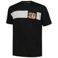thumbnail image 2 of Men's Fanatics Joe Burrow Black Cincinnati Bengals Big & Tall T-Shirt, 2 of 3