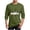 Army Green, variant on Men's Big and Tall Halloween Shirts Funny Ghost Graphic Long Sleeve Shirts Casual Crew Neck Fall Pullover Tops S-5XL